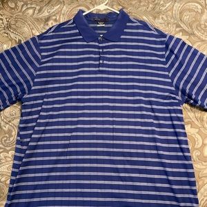 Nike Tiger Woods Golf Shirt Mens Size XXL Blue